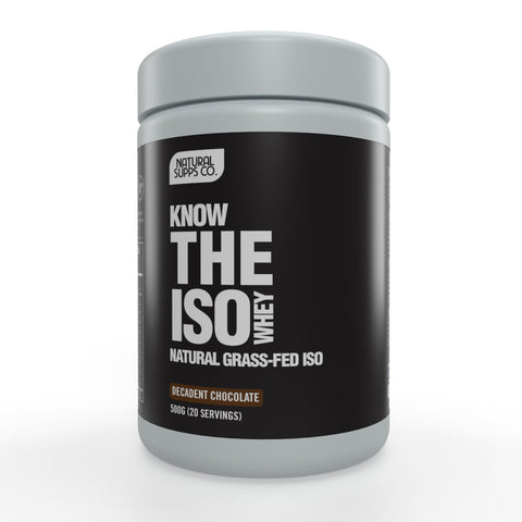 KNOW the ISO WHEY - Decadent Chocolate - 20 Servings