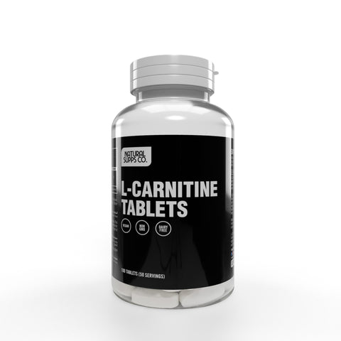 L-Carnitine - 100 Tablets (50 Servings)
