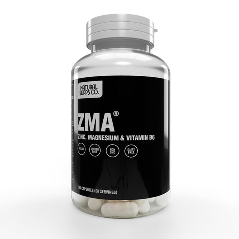 ZMA - Zinc, Magnesium & VItamin B6 - 180 Capsules (60 Servings)