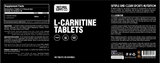 L-Carnitine - 180 Tablets (90 Servings)